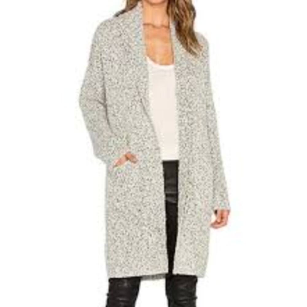 Vince Shawl Collar Duster Sweater Car Coat Womens XS Oversized